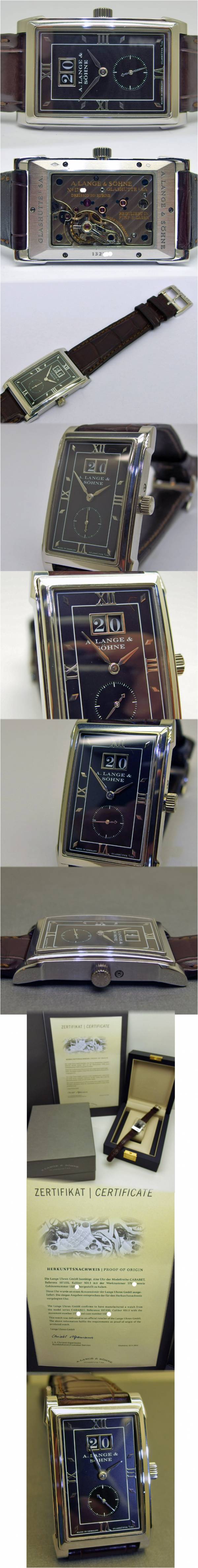A. Lange &amp; S&ouml;hne CABARET in 950 Platin 107.035